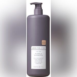 Kristin Ess The One Purple Shampoo 33.8oz 1L New Never Used